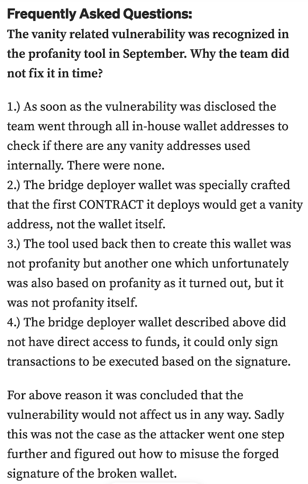 QAN faq from hack article